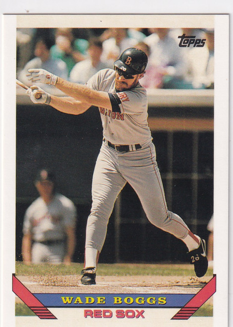 1993 TOPPS #390 WADE BOGGS- BOSTON RED SOX