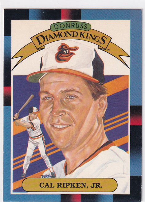 1987 DONRUSS #26 CAL RIPKEN JR DIAMOND KINGS- BALTIMORE ORIOLES