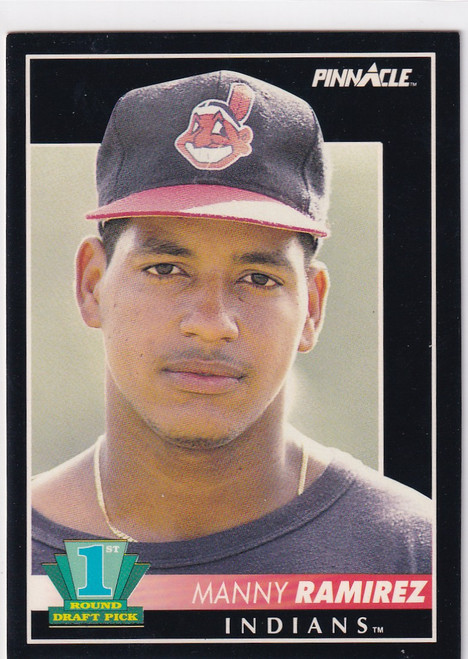 1992 PINNACLE #295 MANNY RAMIREZ- CLEVELAND INDIANS