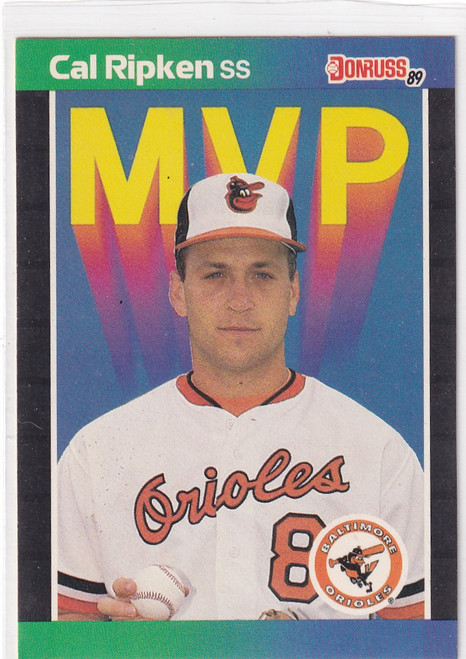 1988 DONRUSS #BC-15 CAL RIPKEN JR MVP- BALTIMORE ORIOLES