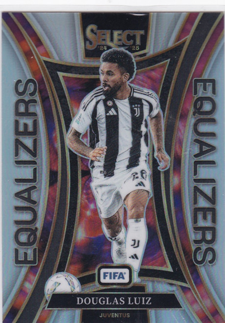 2024-25 Panini FIFA Select #25 Douglas Luiz  Prizm Equalizers