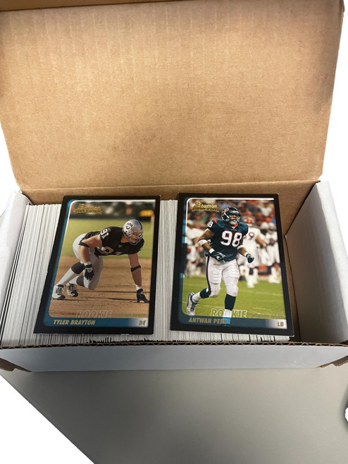 2003 BOWMAN FOOTBALL COMPLETE Hand SET 1-275 Palmer Romo Polamalu Boldin RC