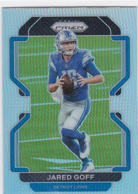 2021 Panin Prizm #148 Jared Goff Silver Prizm Detroit Lions