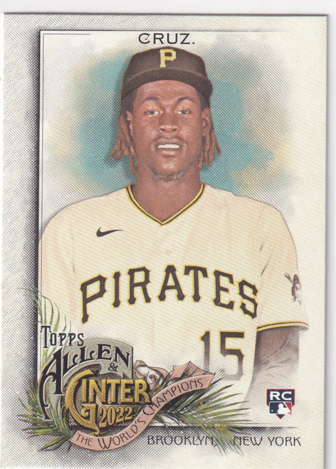 2022 TOPPS ALLEN & GINTER #122 ONEIL CRUZ WORLD CHAMPION- PITTSBURGH PIRATES