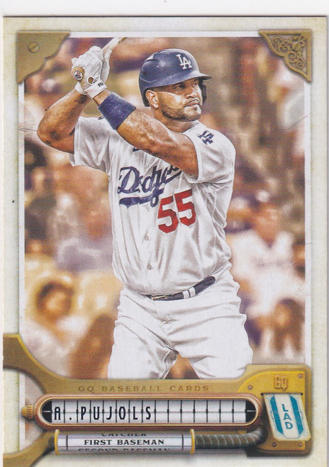 2022 TOPPS ALLEN & GINTER #275 ALBERT PUJOLS- LOS ANGELES DODGERS
