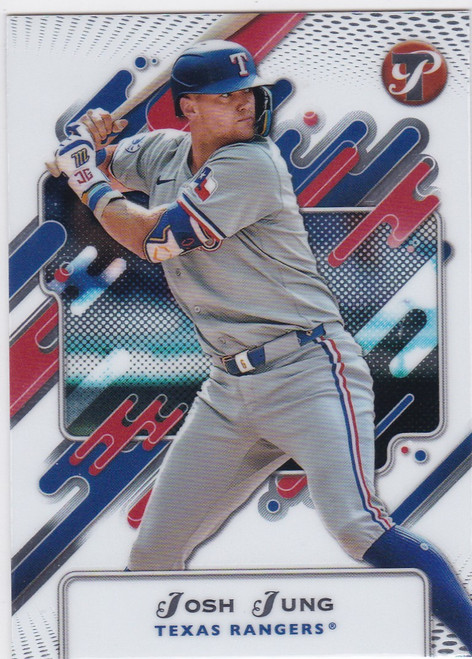 2025 Topps Pristine #247 Josh Jung Texas Rangers