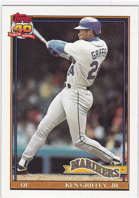 1991 Topps #790 Ken Griffey Jr Seattle Mariners