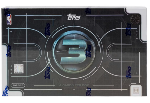 2025-26 Topps Three Basketball Hobby Box