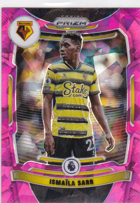 2021-22 Panini Prizm Premier League Pink Ice #265 Ismaila Sarr