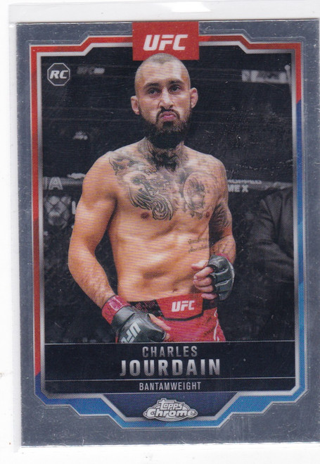 2025 Topps Chrome UFC #67 Charles Jourdain RC