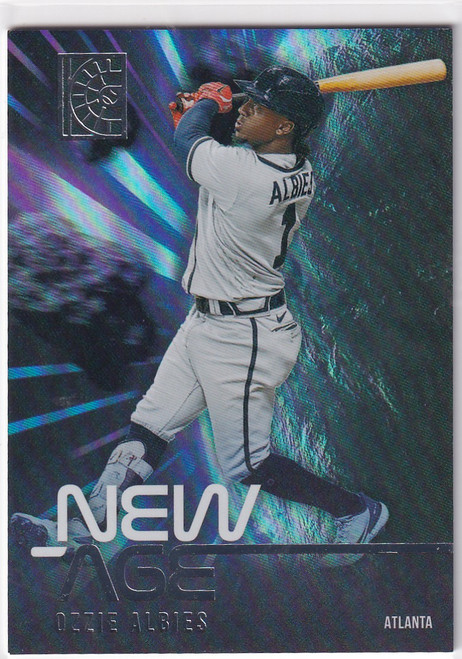 2022 CAPSTONE #NA-11 OZZIE ALBIES NEW AGE- ATLANTA BRAVES