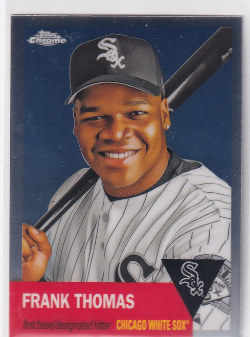 2022 TOPPS CHROME PLATNIUM #466 FRANK THOMAS- CHICAGO WHITE SOX