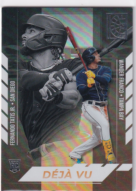 2022 CAPSTONE #DV-8 FERNANDO TATIS JR & WANDER FRANCO DÉJÀ VU- SAN DIEGO PADRES