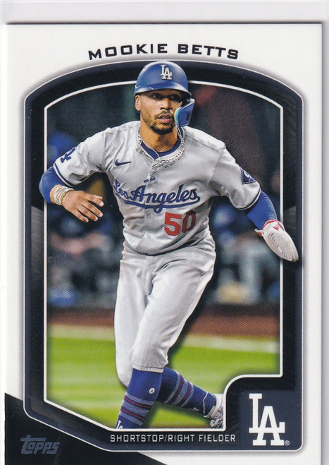 2025 TOPPS #12 MOOKIE BETTS- LOS ANGELES DODGERS
