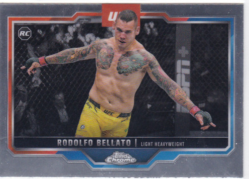 2025 Topps Chrome UFC #194 Rodolfo Bellato RC