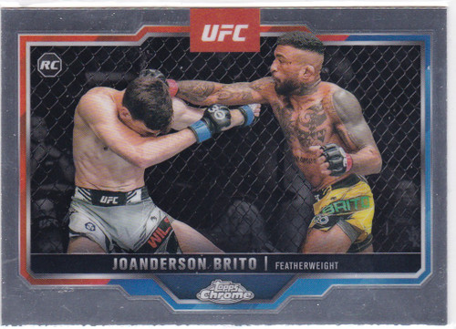 2025 Topps Chrome UFC #176 Joanderson Brito RC
