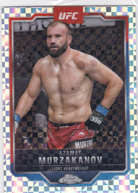 2025 Topps Chrome UFC # 168 Azamat Murzakanov X-Fractor