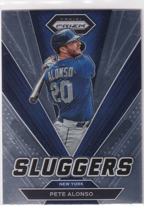 2022 PRIZM #SL-11 PETE ALONSO SLUGGERS- NEW YORK METS