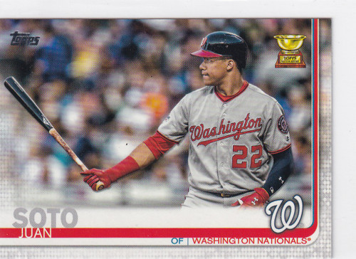 2019 TOPPS SERIES ONE #213 JUAN SOTO- WASHINGTON NATIONALS