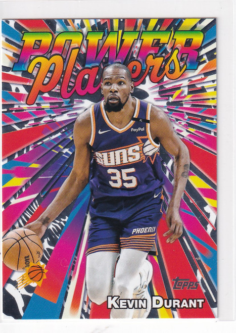 2025 TOPPS #PP-6 KEVIN DURANT POWER PLAYERS- PHOENIX SUNS