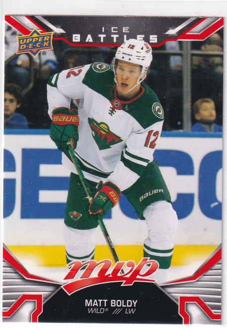 2022-23 UPPER DECK MVP #222 MATT BOLDY- WILD