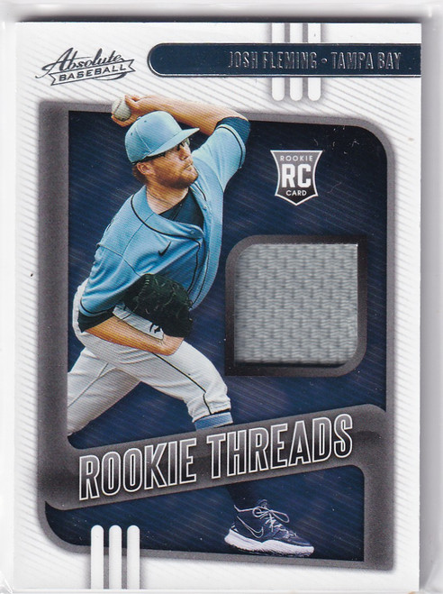 2021 ABSOLUTE #RT-JF JOSH FLEMING PATCH- TAMPA BAY RAYS