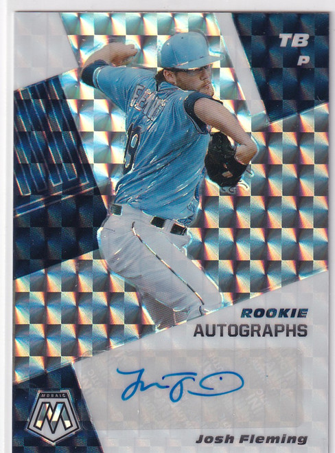 2021 MOSAIC #RAM-JF JOSH FLEMING AUTO- TAMPA BAY RAYS