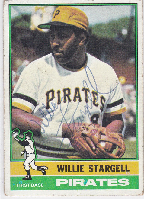 1976 Topps #270 Willie Stargell TTM (Thru The mail, NO COA) AUTO Pirates