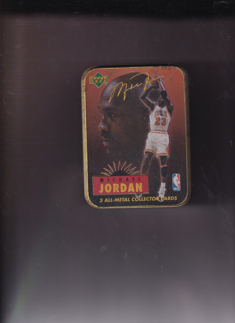 1996 UPPER DECK MICHAEL JORDAN METAL COMPLETE SET SEALED 1-5- CHICAGO BULLS