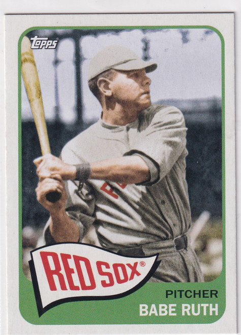 2023 TOPPS #112 BABE RUTH- NEW YORK YANKEES