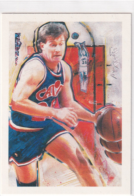 1990 HOOPS #359 MARK PRICE TEAM CHECKLIST- CLEVELAND CAVALIERS