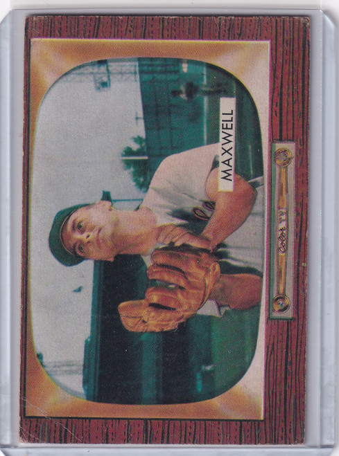 1955 Bowman Baseball #162 Charlie Maxwell - Baltimore Orioles