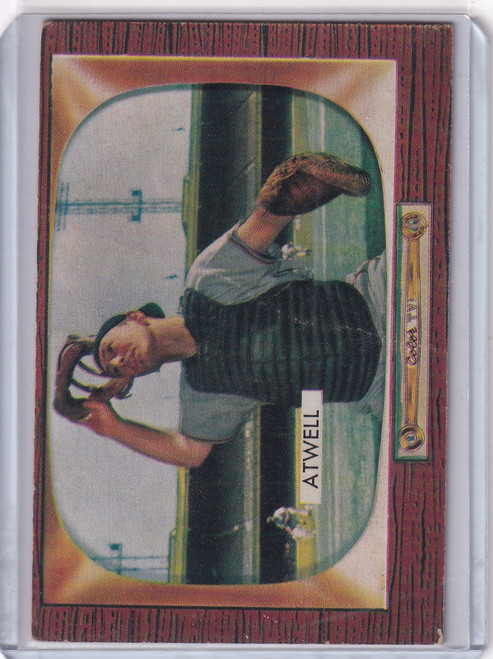 1955 Bowman Baseball #164 Toby Atwell - Pittsburgh Pirates