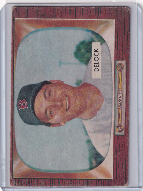 1955 Bowman Baseball #276 Ivan Delock - Boston Red Sox