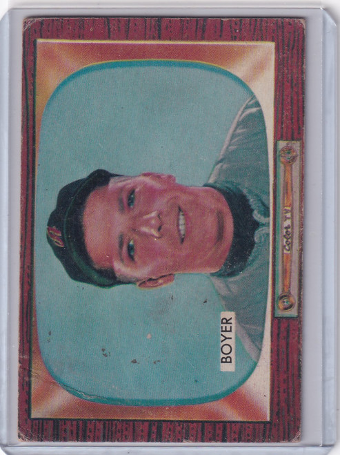 1955 Bowman Baseball #149 Cloyd Boyer - Kansas City Athletics