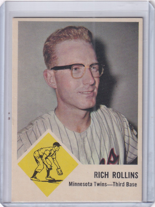 1963 Fleer #24 Rich Rollins - Minnesota Twins