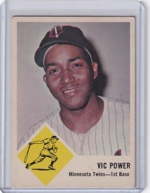 1963 Fleer #23 Vic Power - Minnesota Twins