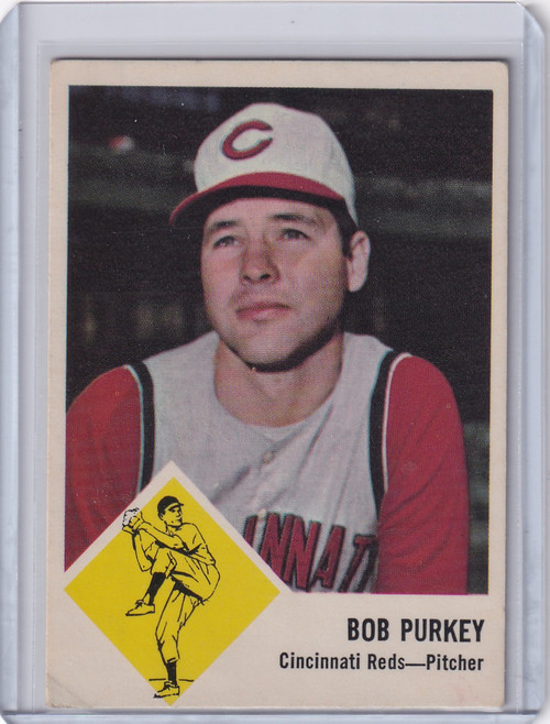 1963 Fleer #35 Bob Purkey - Cincinnati Reds