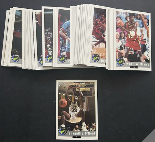 1992 Classic Basketball Draft Picks Complete Set #1-100 SHAQ & MOURNING RC