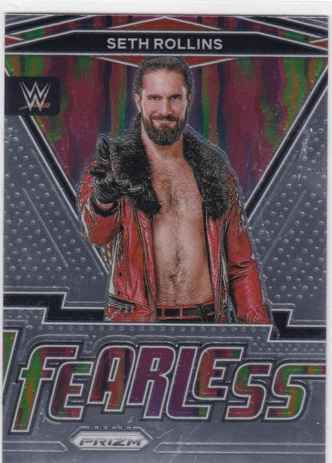 2022 Panini Prizm WWE #24 Seth Rollins Fearless