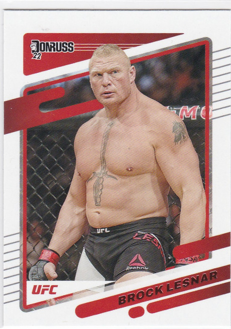 2022 Panini Donruss #160 Brock Lesnar UFC Heavyweight