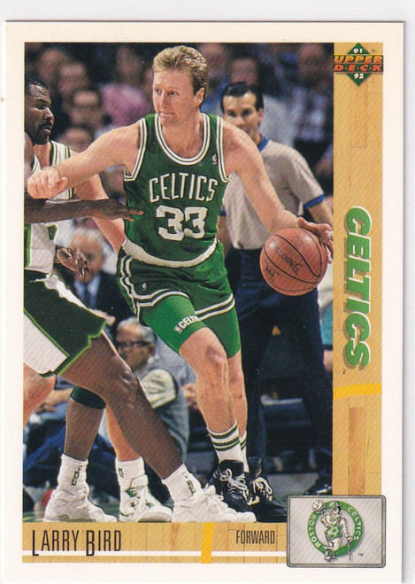 1991 UPPER DECK #344 LARRY BIRD- BOSTON CELTICS
