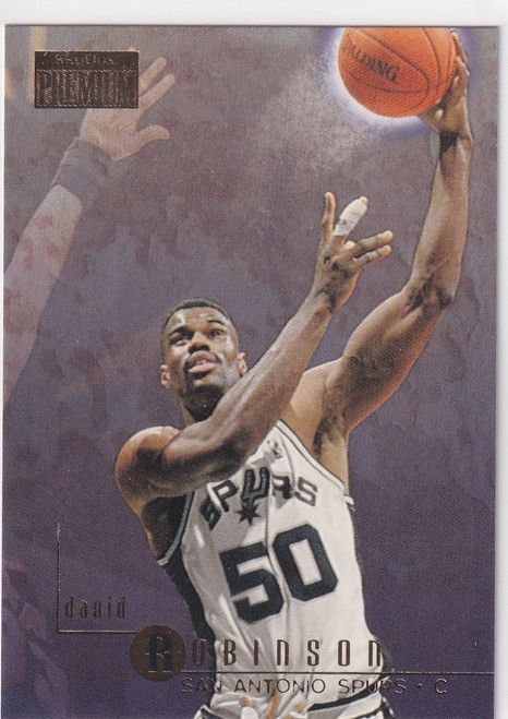 1996 FLEER #107 DAVID ROBINSON- SAN ANTONIO SPURS
