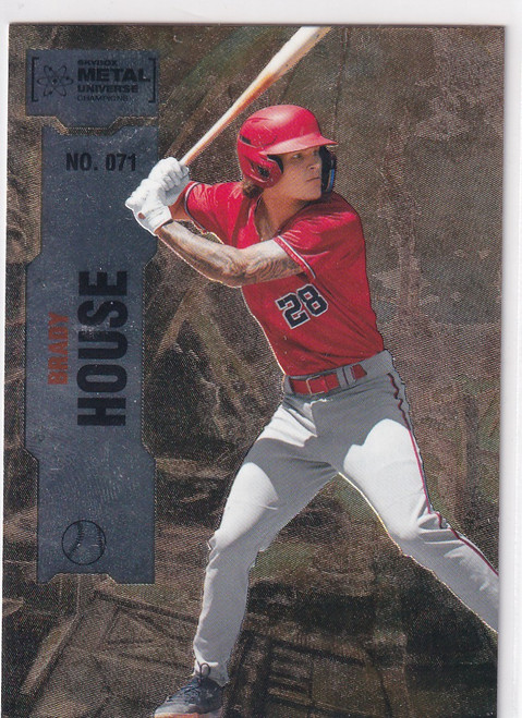 2022 SKYBOX #71 BRADY HOUSE METAL UNIVERSE- WASHINGTON NATIONALS