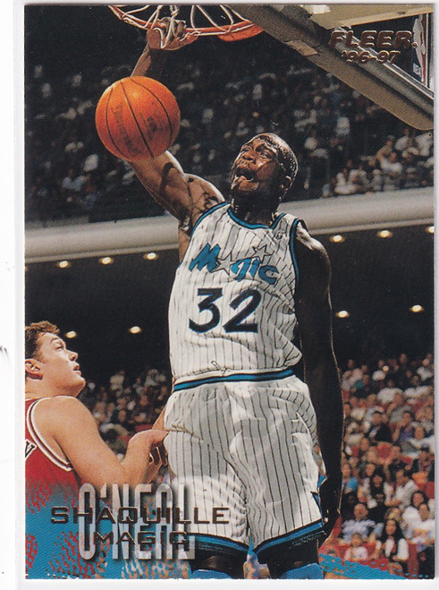 1996 FLEER #79 SHAQUILLE ONEAL- ORLANDO MAGIC