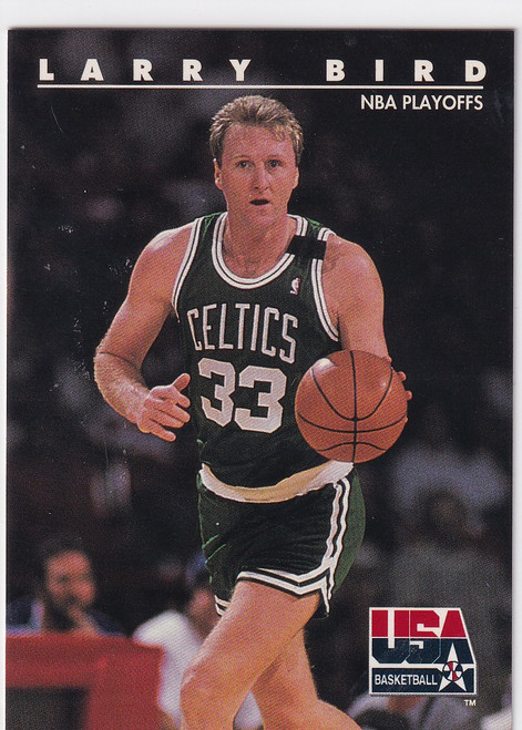 1992 SKYBOX #15 LARRY BIRD NBA PLAYOFFS USA- BOSTON CELTICS