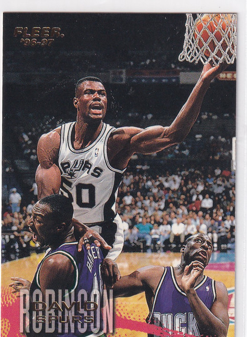 1996 SKYBOX #100 DAVID ROBINSON- SAN ANTONIO SPURS