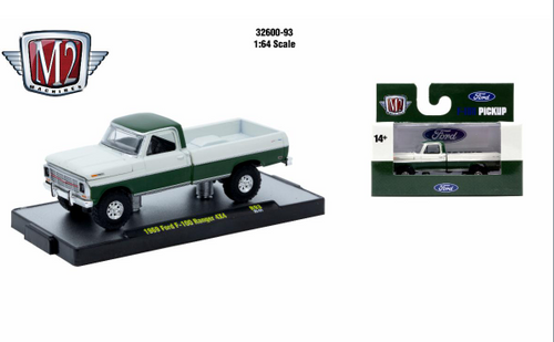 M2 Machines 1:64 Detroit Muscle R93 1969 Ford F100 Ranger 4x4
