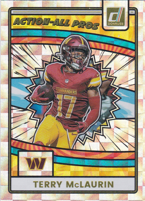 2025 Panini Donruss #AAP-TMC Action All Pros Terry McLaurin Commanders