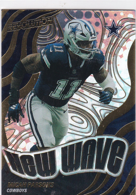 2025 Panini Revoluition #24 Micah Parsons New Wave Dallas Cowboys
